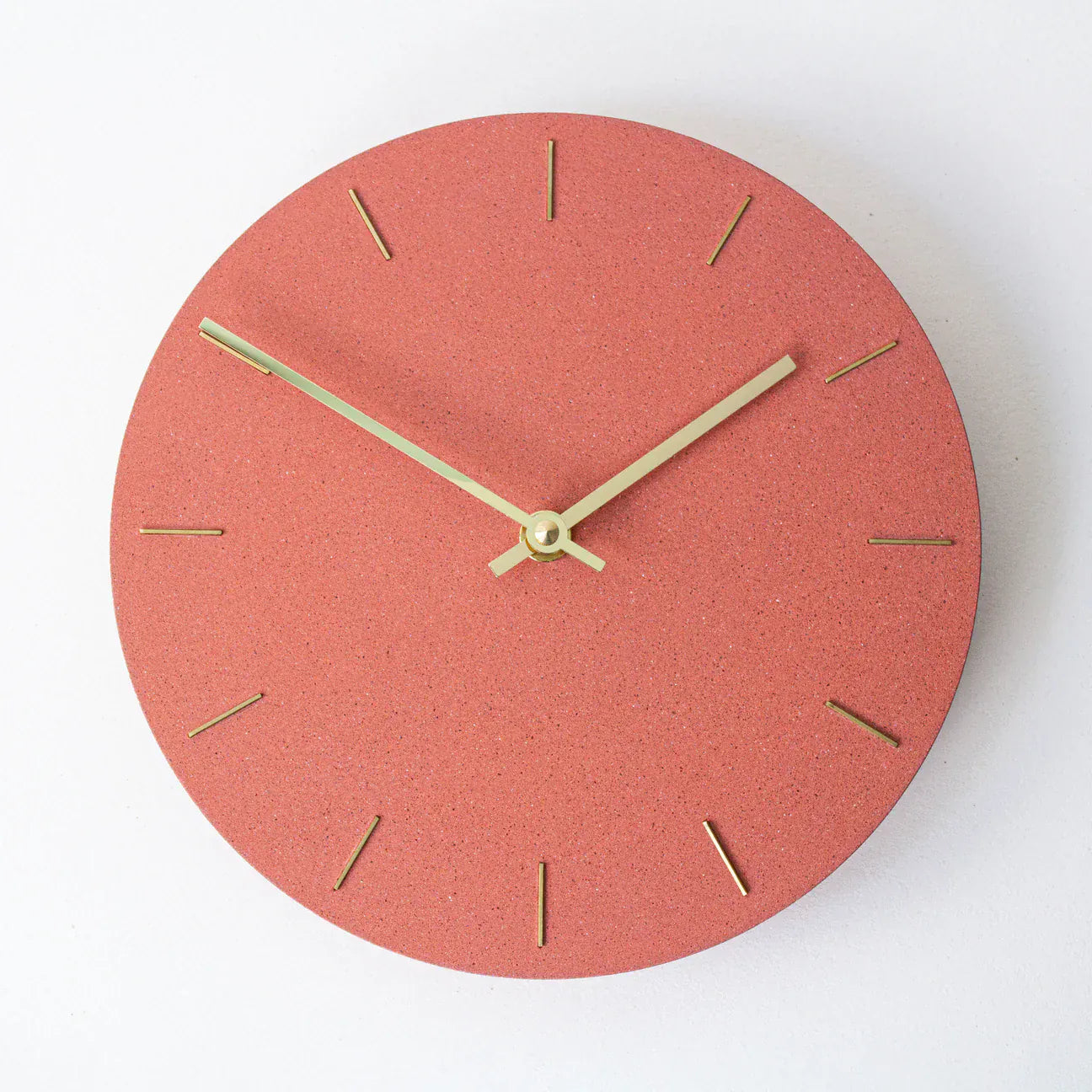 Bric Hand-cast Wall Clock (various colours) homeware shops bristol gift shops bristol Desire North Design