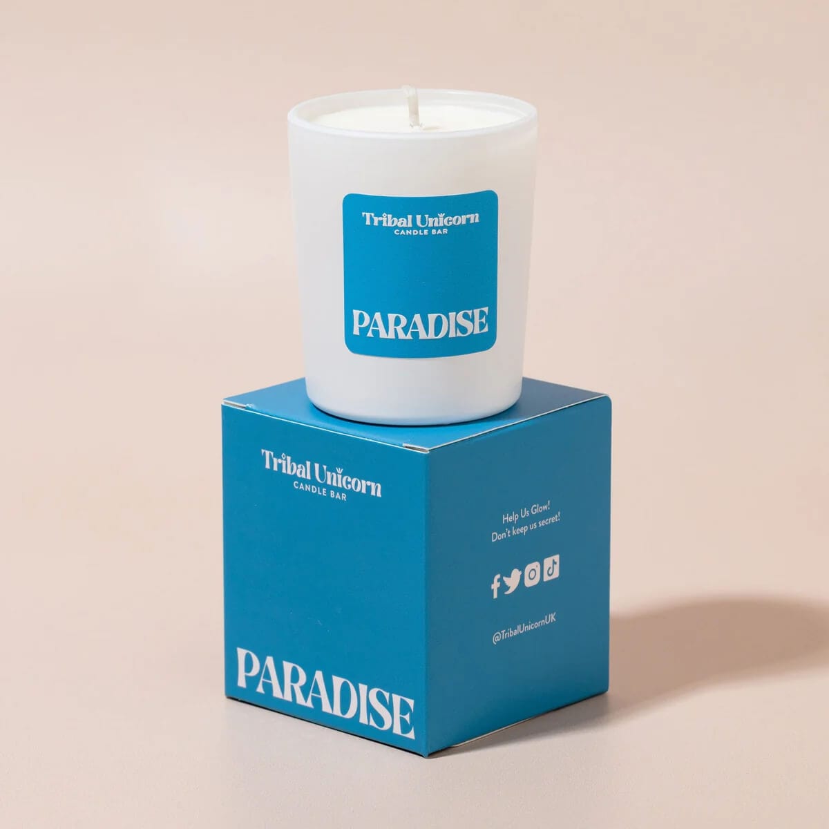 Candles Mini Candle (9cl) Paradise Candle homeware shops bristol gift shops bristol Tribal Unicorn