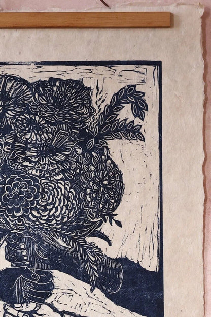 Lino Print - Diversity is Beautiful