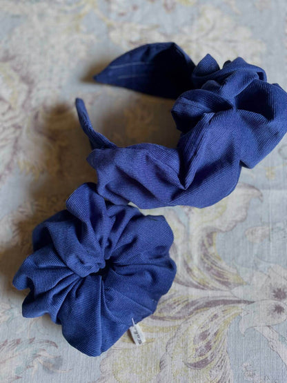 Marine Corduroy Scrunchies homeware shops bristol gift shops bristol Able Mabel
