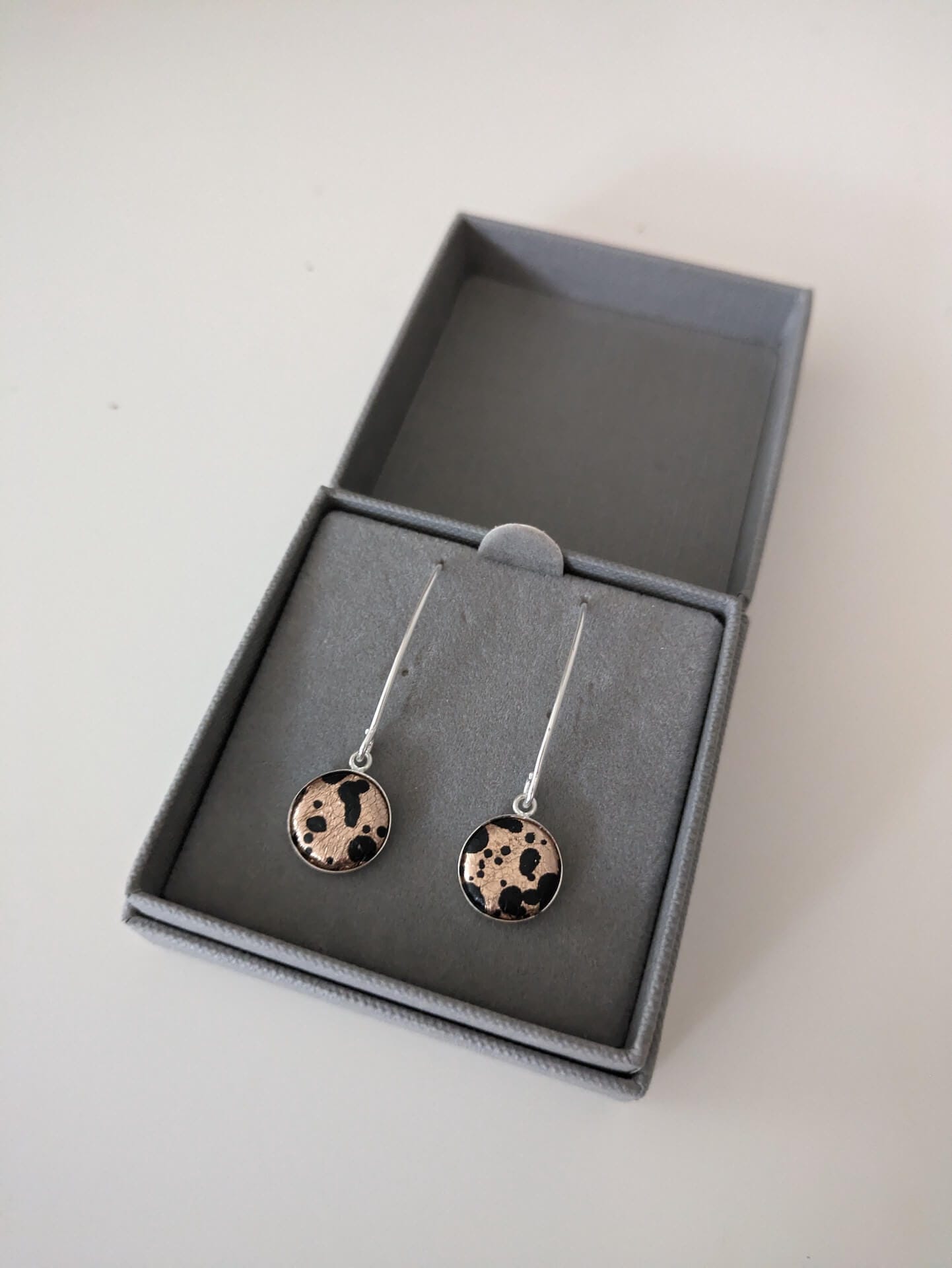 Earrings Eco Silver V Shape Drops (multiple colours) homeware shops bristol gift shops bristol Bex & Bolt