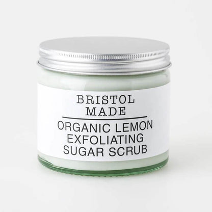 Lemon Exfoliating Sugar Scrub homeware shops bristol gift shops bristol Bristol Made