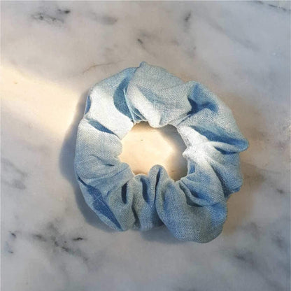 Scrunchies Naturally Dyed Vintage Linen Scrunchie homeware shops bristol gift shops bristol COCOON Natural Dye House