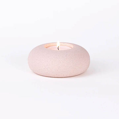 Candle Holder Blush Pebble Tealight Holder - Various Colours homeware shops bristol gift shops bristol Desire North Design