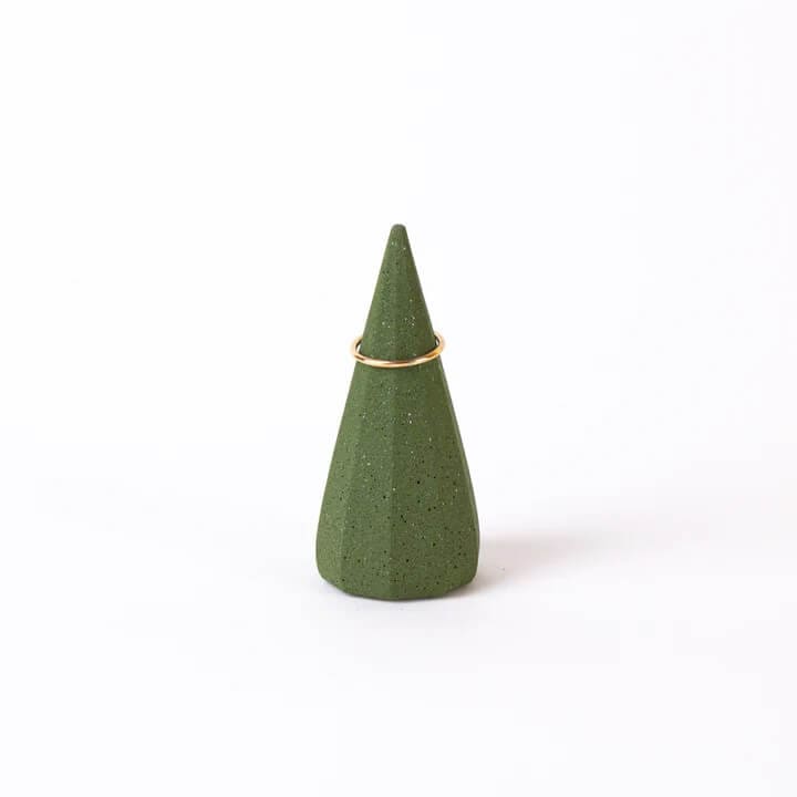 Piped Moss *SALE* Piped Ring Cones (various colours ) homeware shops bristol gift shops bristol Desire North Design