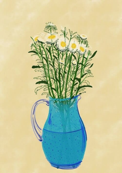 Print Giclee Print of Daisy Vase Giclee Print of Bristol Scenes A4 (various designs) homeware shops bristol gift shops bristol Laurel Molly