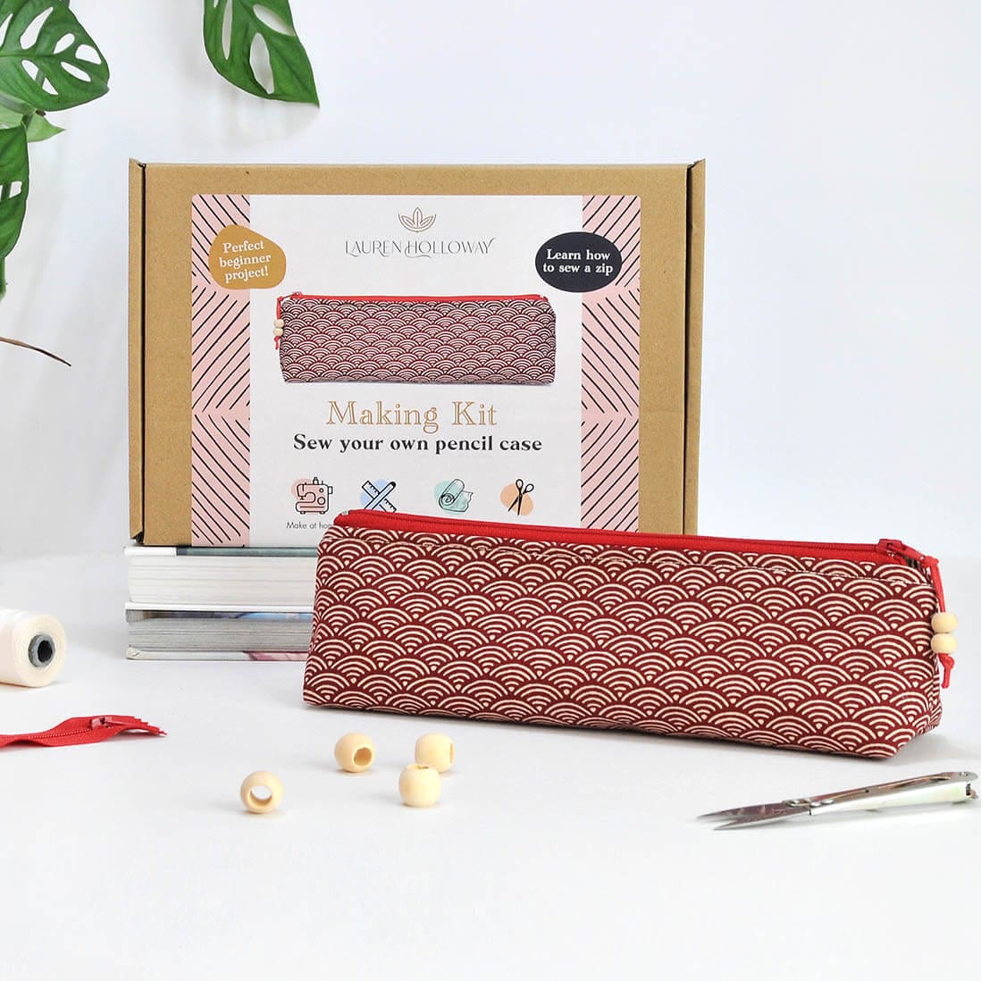 Making Kits Sew Your Own Pencil Case Making Kit homeware shops bristol gift shops bristol Lauren Holloway