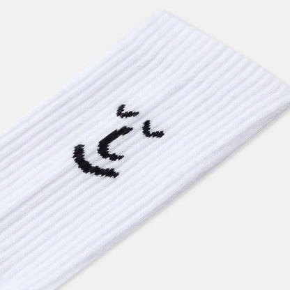 'Sporty & Kind' Organic Cotton Ribbed White Socks - Two Sizes homeware shops bristol gift shops bristol Leiho