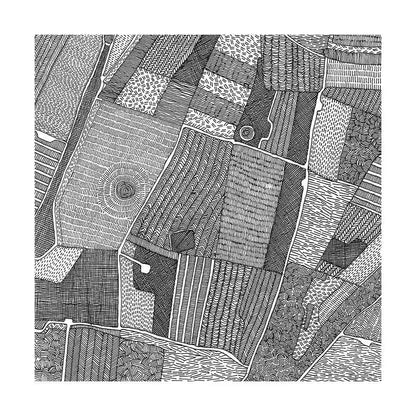 Art print ‘Fields’ — Limited Edition Print (various sizes available) homeware shops bristol gift shops bristol Michael Paul Lewis