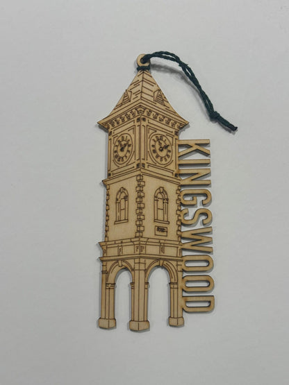 Bauble Kingswood Bristol's Iconic Landmarks: Wooden 'Hangy Thingy' homeware shops bristol gift shops bristol Mustard Cuts
