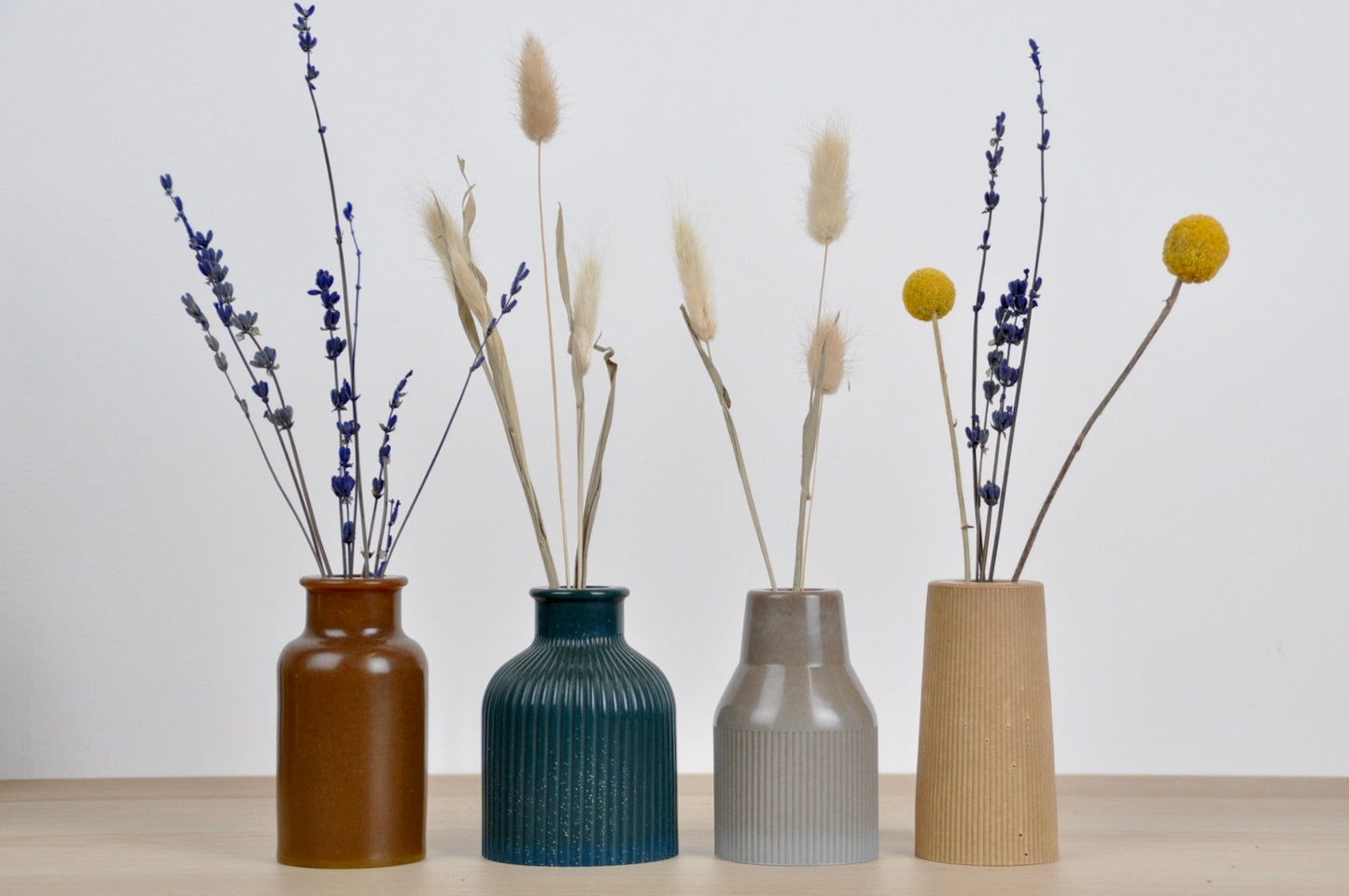 Vase Dust & Plant Resin Small Vase - 'Ribbed' - (various colours) homeware shops bristol gift shops bristol PRIOR SHOP