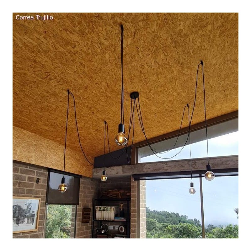 Bulb Curved Double Loop Bulb - Smokey (LED) homeware shops bristol gift shops bristol PRIORMADE