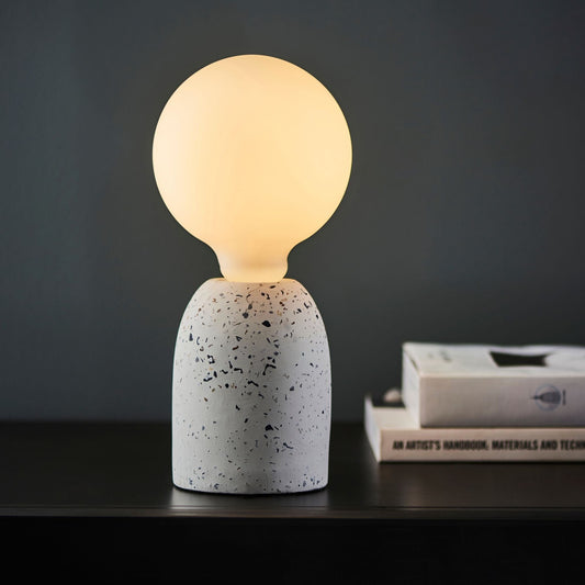 Bulb Globe Bulb - Matt Opal/Porcelain effect (LED) homeware shops bristol gift shops bristol Priormade