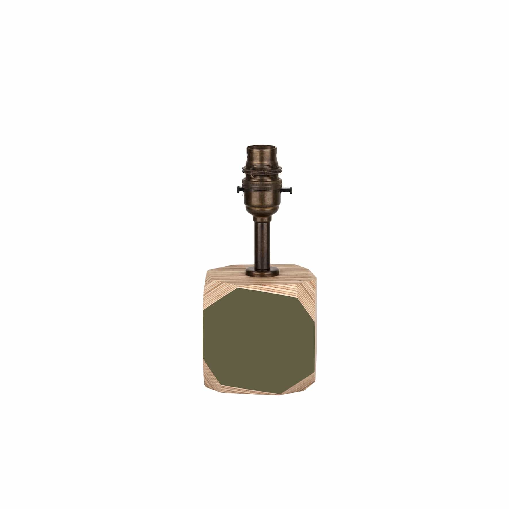 Geo Lamp Geo 100 Lamp in Olive homeware shops bristol gift shops bristol Priormade