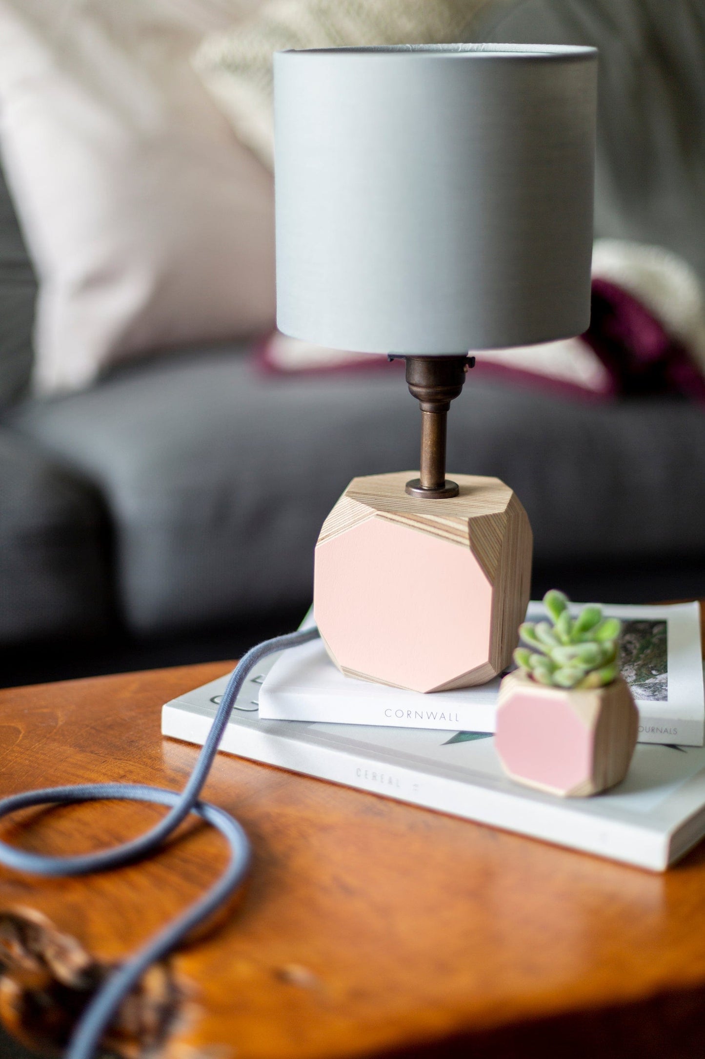 Geo Lamp Geo 100 Lamp in Turquoise homeware shops bristol gift shops bristol Priormade
