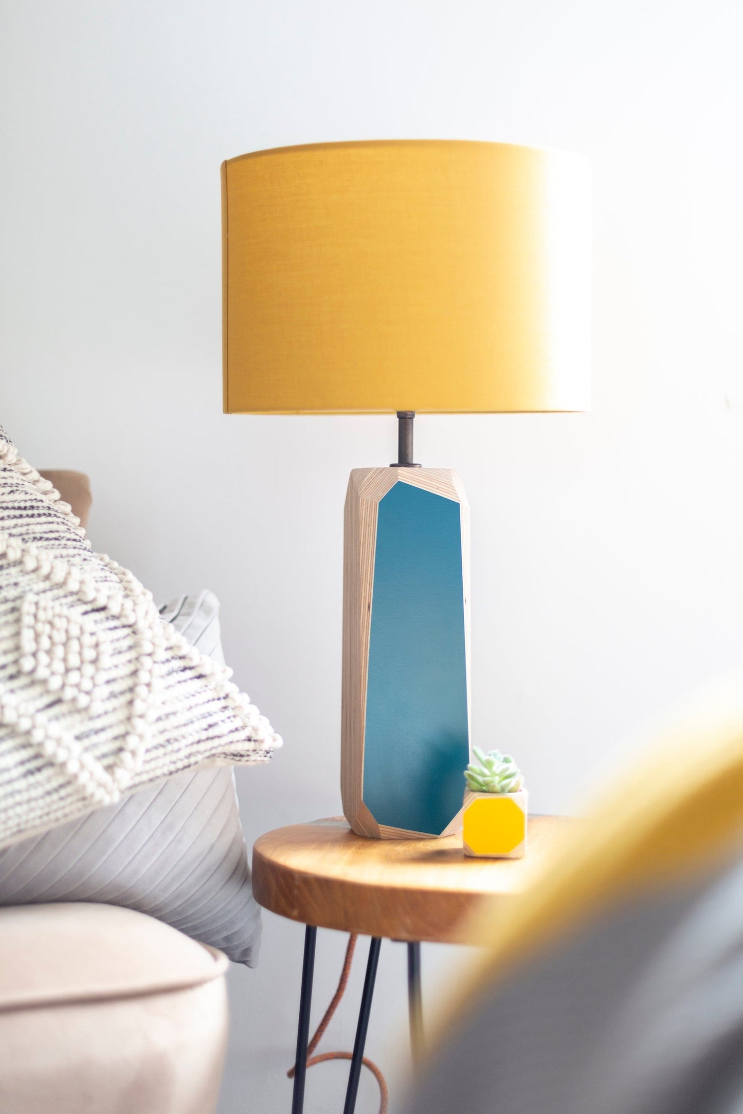 Geo Lamp Geo 300 Lamp in Mustard Yellow homeware shops bristol gift shops bristol Priormade