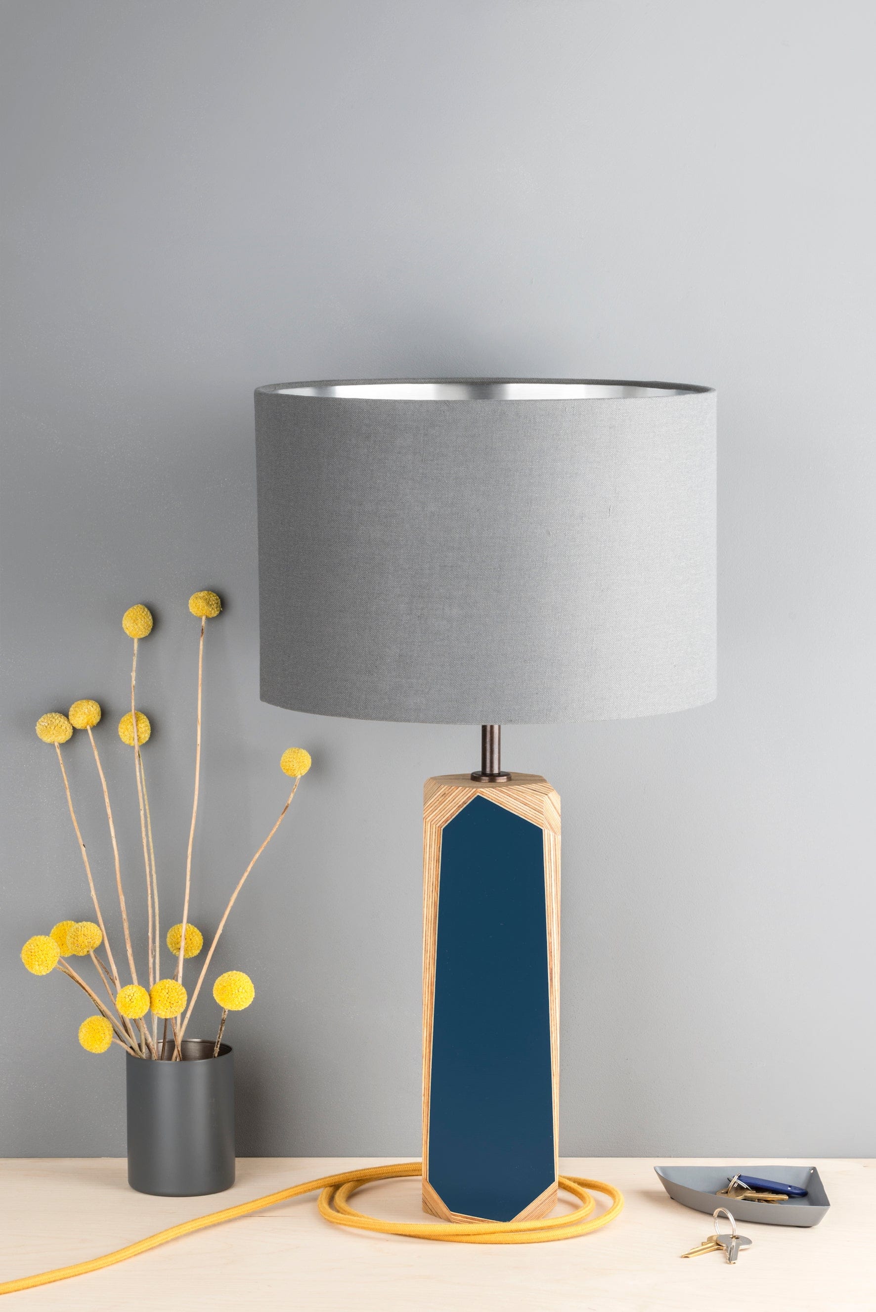 Geo Lamp Geo 300 Lamp in Petrol Blue homeware shops bristol gift shops bristol Priormade