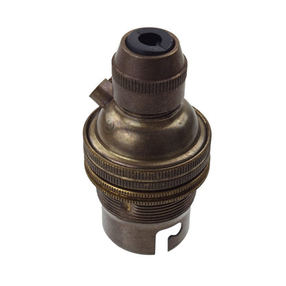PRIORMADE Lamp Parts B22/Bayonet Lamp Holder - Pendant Cord Grip Lamp Parts
