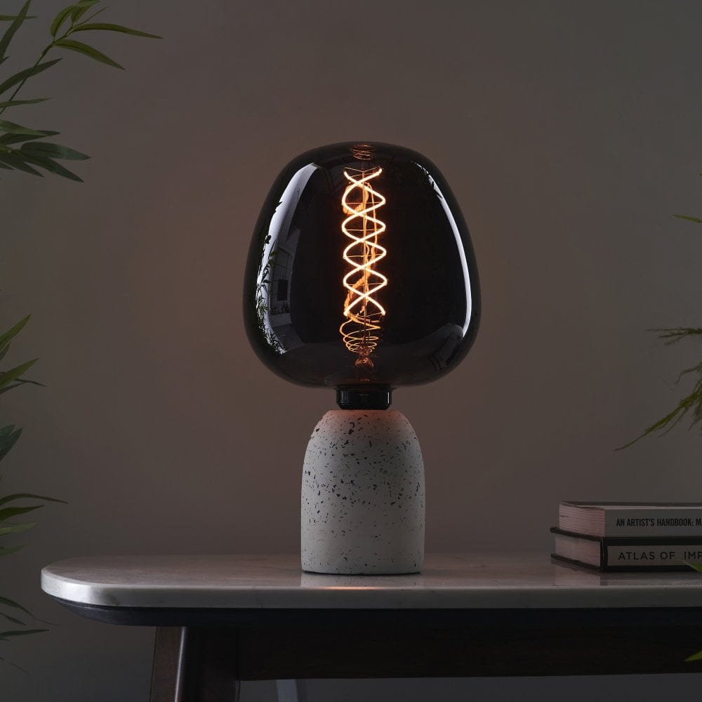 Light Bulb Helix Filament 'Smoked' Bulb homeware shops bristol gift shops bristol Priormade