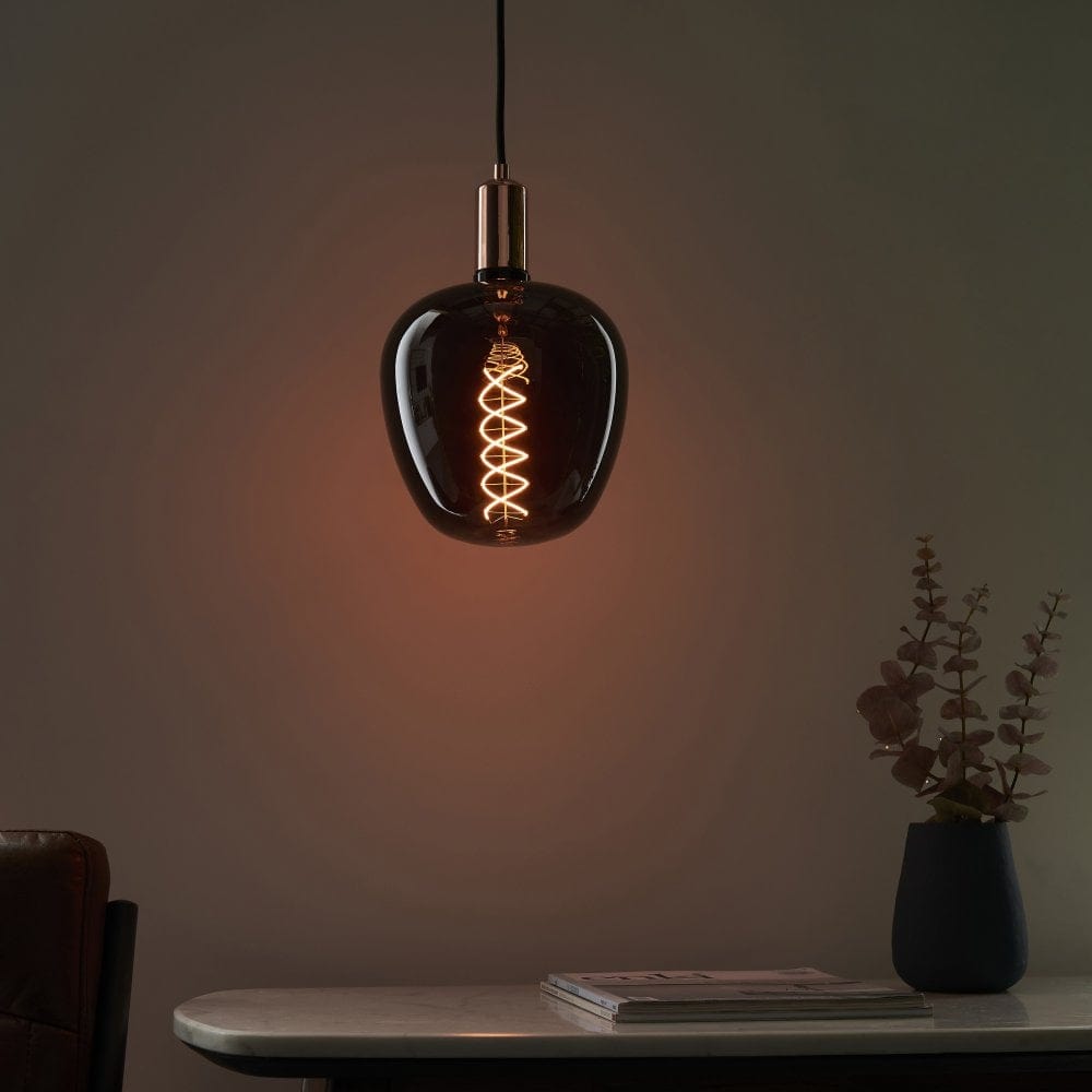 Light Bulb Helix Filament 'Smoked' Bulb homeware shops bristol gift shops bristol Priormade