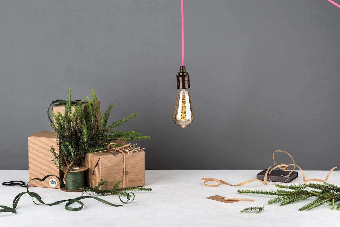 Simple Pendant Lamp Simple Pendant Lamp - Burgundy homeware shops bristol gift shops bristol PRIORMADE