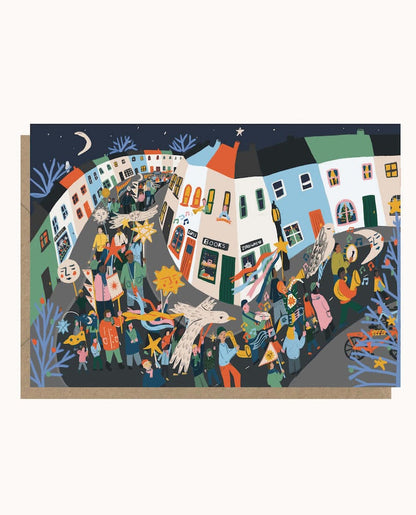 Christmas Card Winter Parade Christmas Greetings Cards - Various Designs homeware shops bristol gift shops bristol Sophie Colette