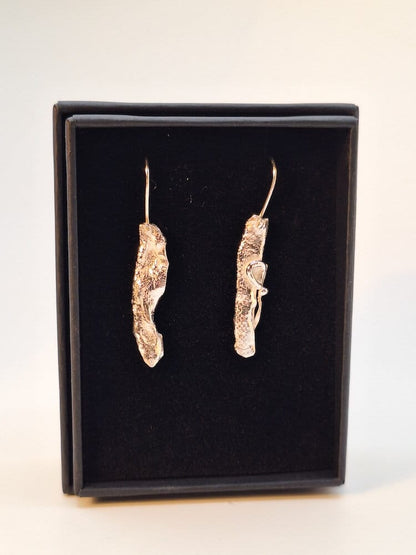 Silver Earrings Drops Silver Lava Earrings (Various Designs) homeware shops bristol gift shops bristol Sputnik Jewellery