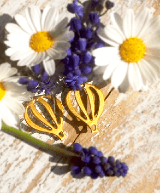 Jewellery Hot Air Balloon Earrings (Various Colours) homeware shops bristol gift shops bristol Sunny Luna
