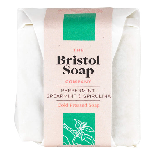 Soap Luxury Hand & Body Soap - Peppermint and Spearmint homeware shops bristol gift shops bristol The Bristol Soap Company