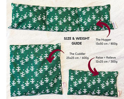 Wellbeing Cherry Stone Thermal Pillow (multiple sizes) - Oak homeware shops bristol gift shops bristol warmlii
