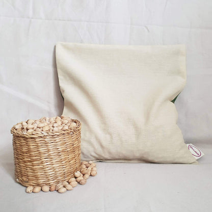 Wellbeing Cherry Stone Thermal Pillow (multiple sizes) - White & Green homeware shops bristol gift shops bristol warmlii