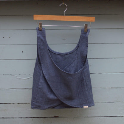 Clothing Small / Slate Pini Cross-Back Top (various colours & sizes) homeware shops bristol gift shops bristol Baana Naturals