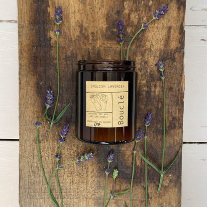 Candle English Lavender Candle homeware shops bristol gift shops bristol Bouclé