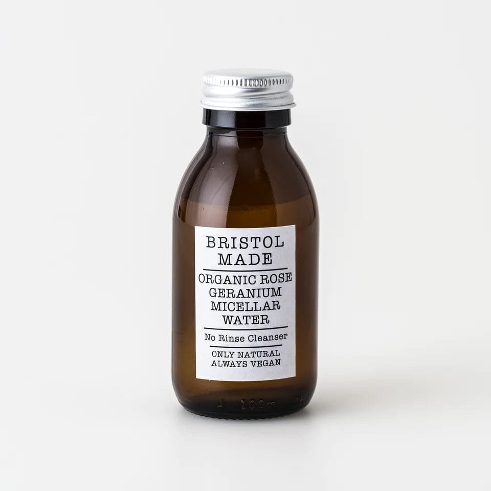Skin & Body Organic Rose Geranium Micellar Water - Cleanser Toner (100ml) homeware shops bristol gift shops bristol Bristol Made