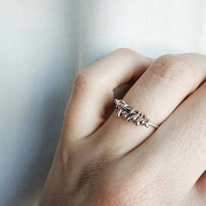 Ring BASE 'Silver' Anti Anxiety Ring homeware shops bristol gift shops bristol By Maraca