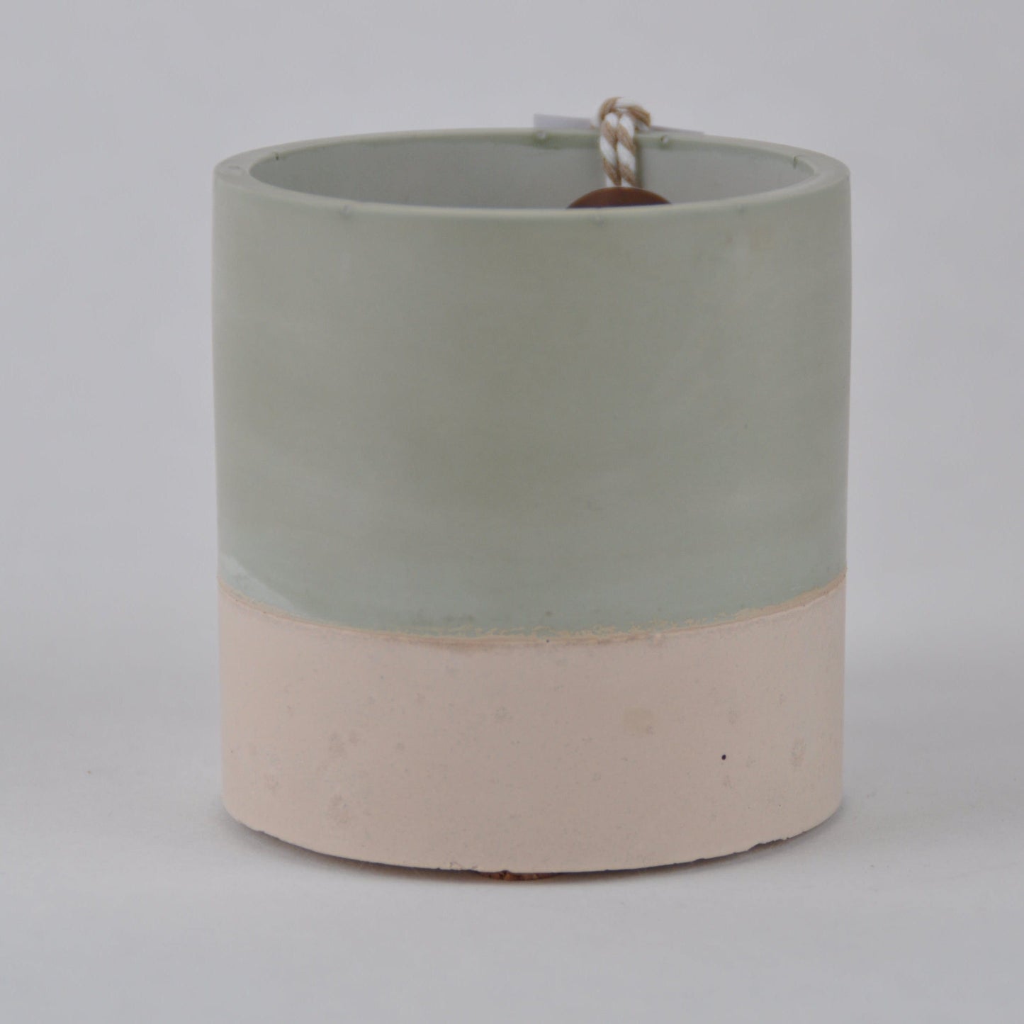 Plant Pots Sage Jesmonite Small Planter homeware shops bristol gift shops bristol Calico Collective