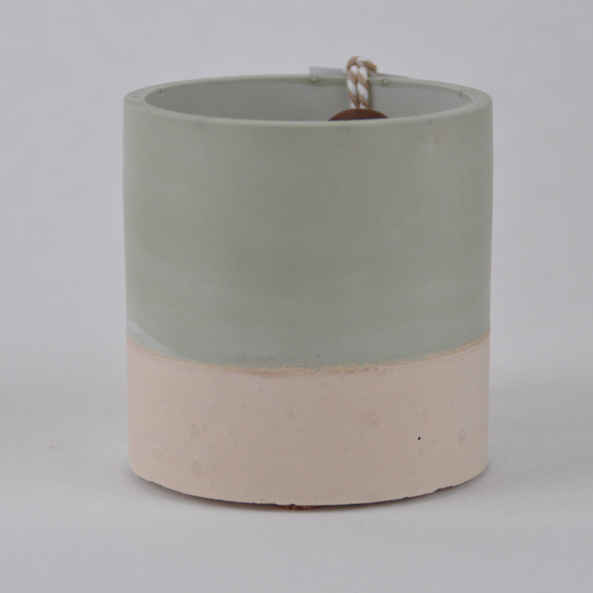 Plant Pots Sage Jesmonite Small Planter homeware shops bristol gift shops bristol Calico Collective