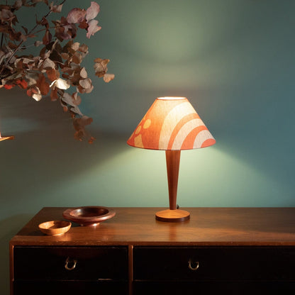 Lampshade Marshmallow Linen 12" Lampshade homeware shops bristol gift shops bristol Claire Cartwright Studio