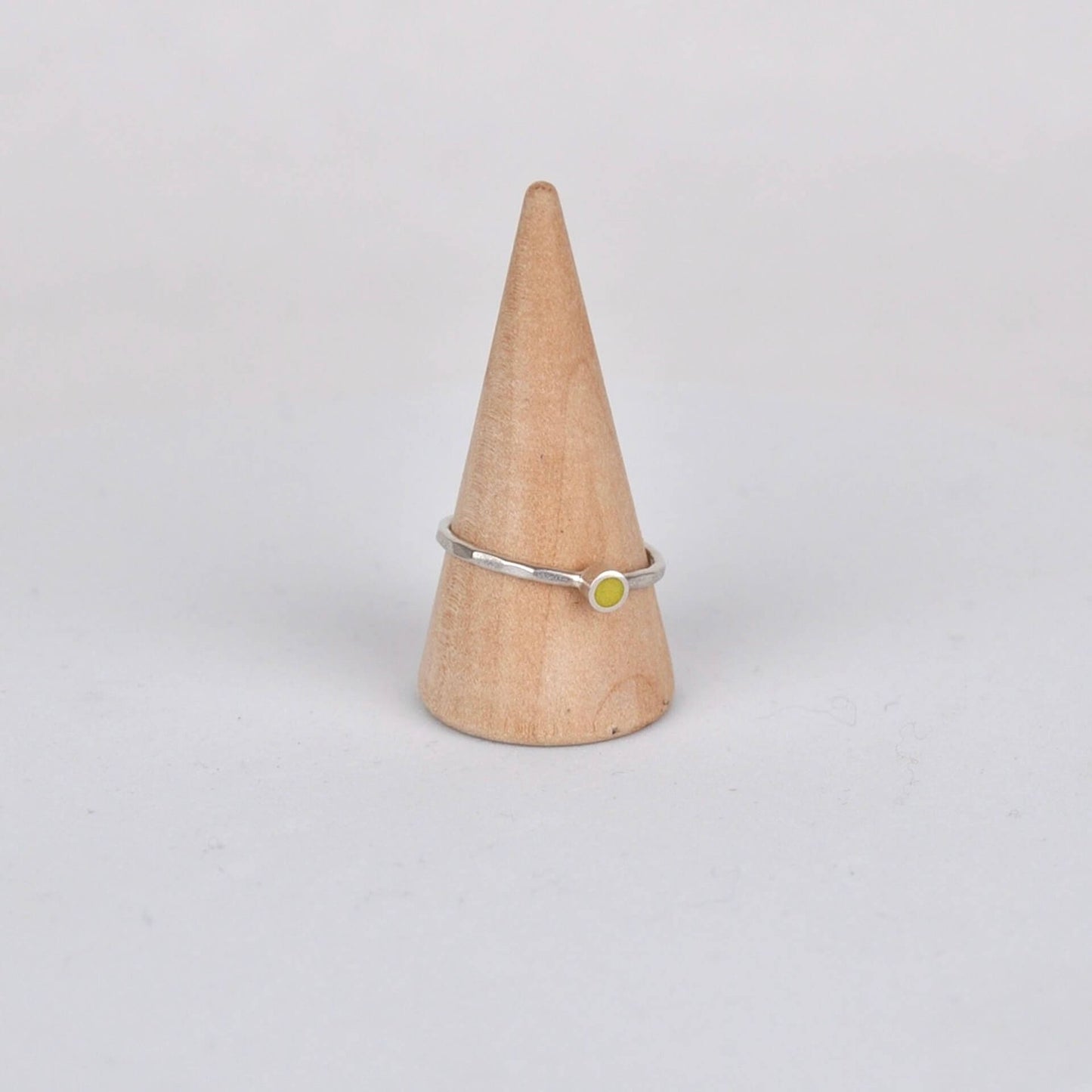 Ring Circle Stacking Ring - Yellow homeware shops bristol gift shops bristol Clare Lloyd