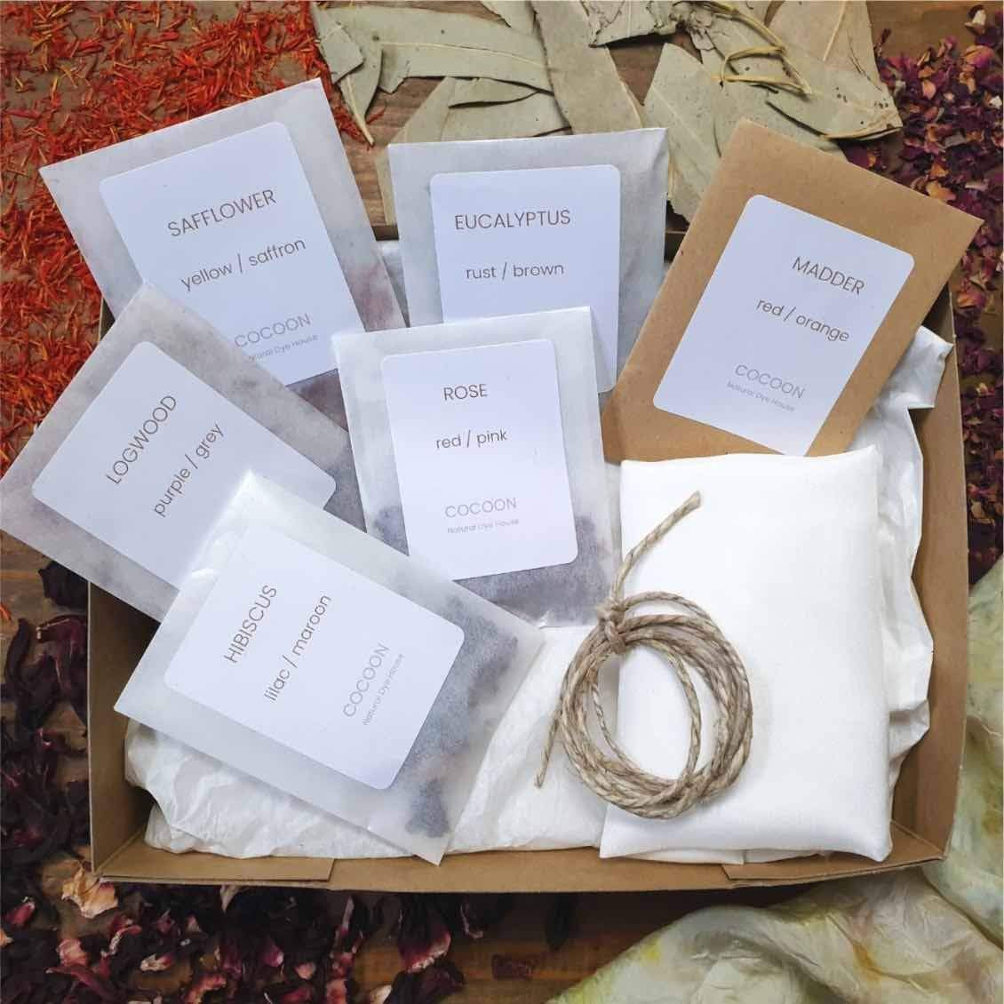 Natural Dye Kit homeware shops bristol gift shops bristol COCOON Natural Dye House