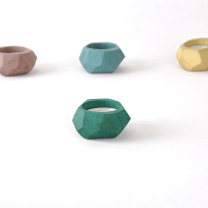 Vessel Concrete Tea light Holder (5 colours available) homeware shops bristol gift shops bristol Fern