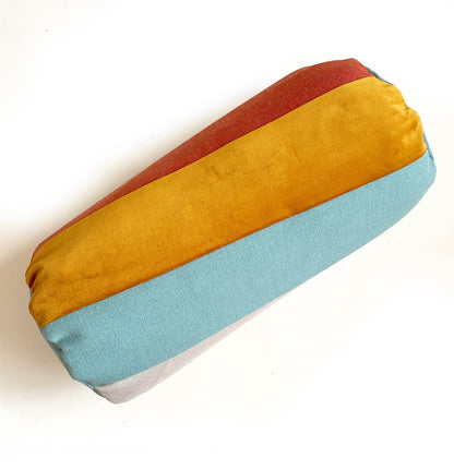 Cushion Multicolour Helter Skelter Bolster Cushion homeware shops bristol gift shops bristol Fun Makes Good