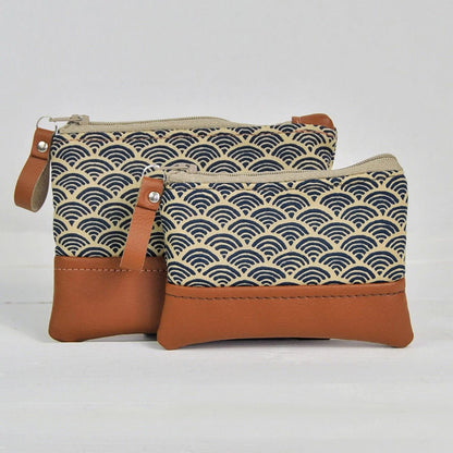 Purse / Wallet Small Coin Purse - Blue Wave homeware shops bristol gift shops bristol Lauren Holloway
