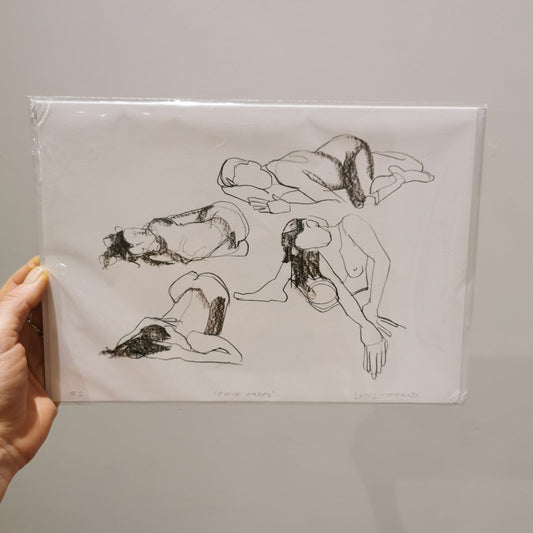 A4 SALE Four Nudes Print (Damaged Corner) homeware shops bristol gift shops bristol PRIOR SHOP