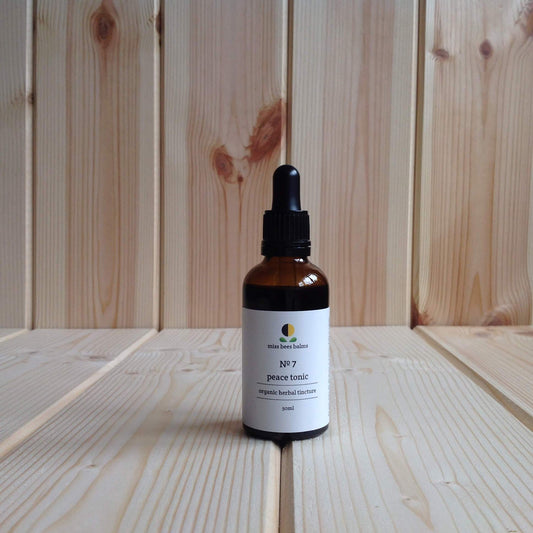 Wellbeing Peace Tonic - Organic Herbal Tincture homeware shops bristol gift shops bristol Miss Bees Balms