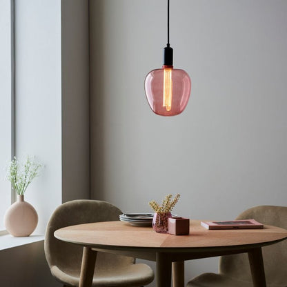 Bulb SALE Statement Filament Bulb in Tinted Pink homeware shops bristol gift shops bristol Priormade