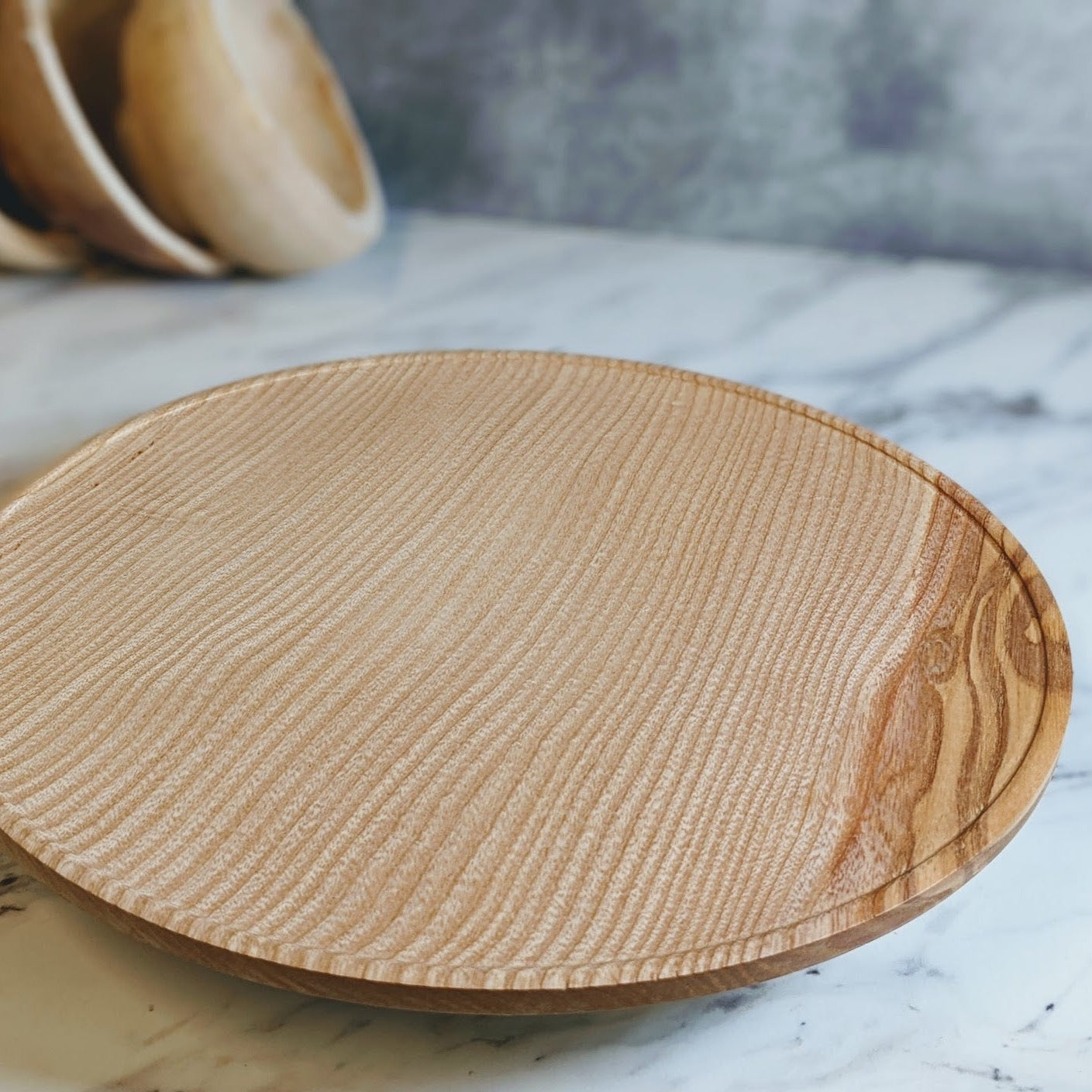 Cake Stand Low Rise Cake Stand 'Ash' homeware shops bristol gift shops bristol Something From The Turnery