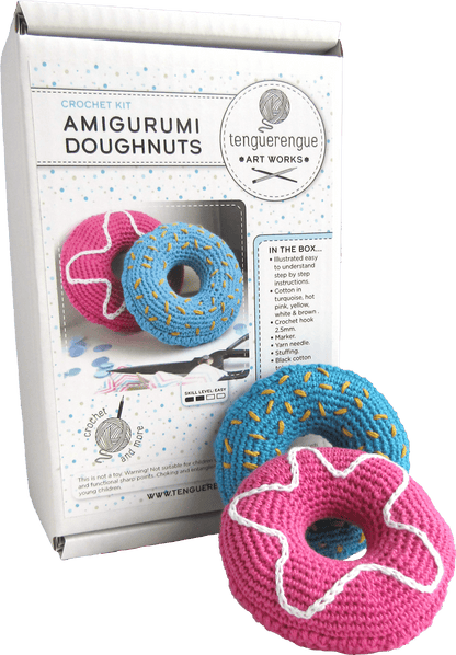 Art & Craft Kits Crochet Kit: Doughnuts homeware shops bristol gift shops bristol Tenguerengue
