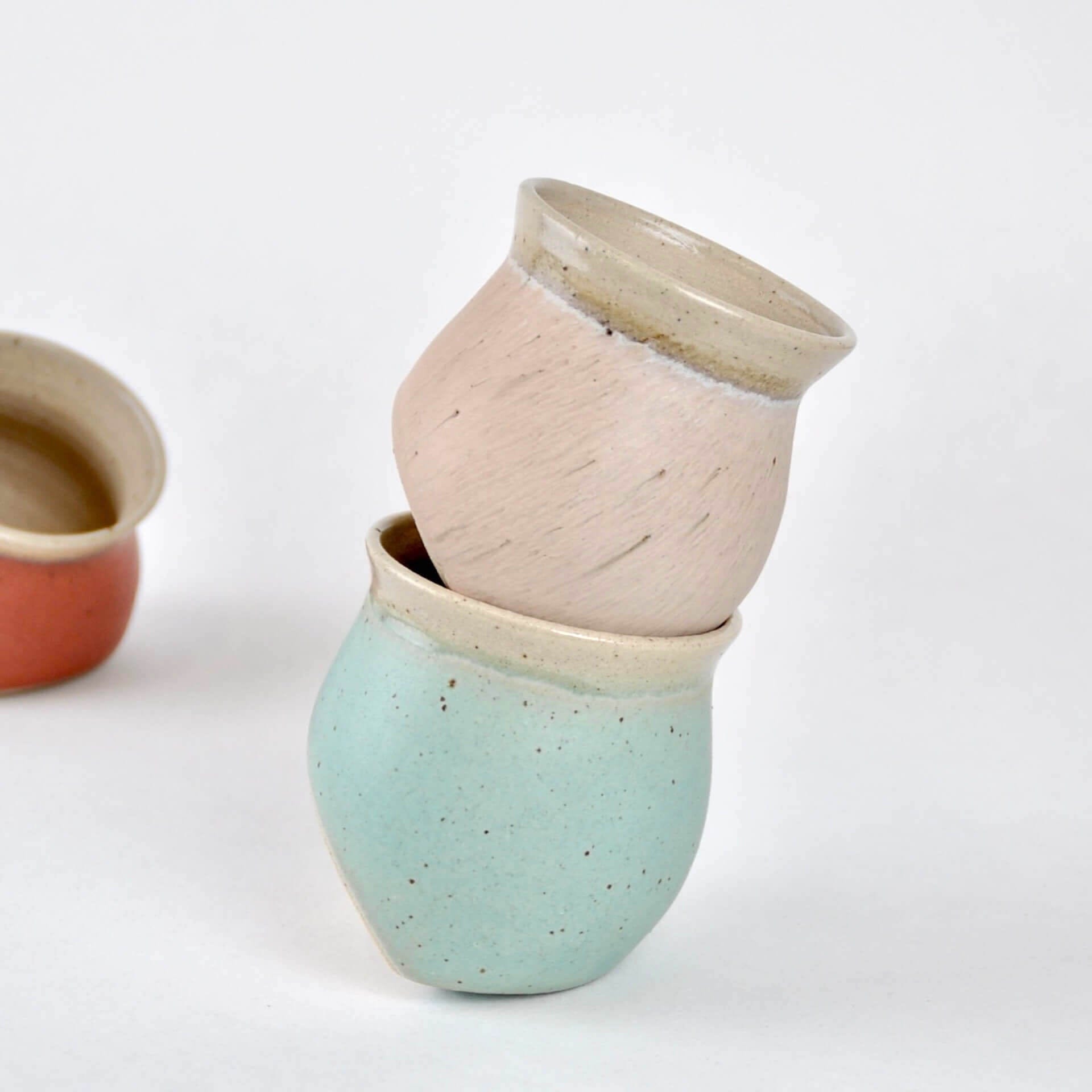 Ceramics Eucalyptus Ceramic Salt Pig (5 colour options) homeware shops bristol gift shops bristol The Village Pottery