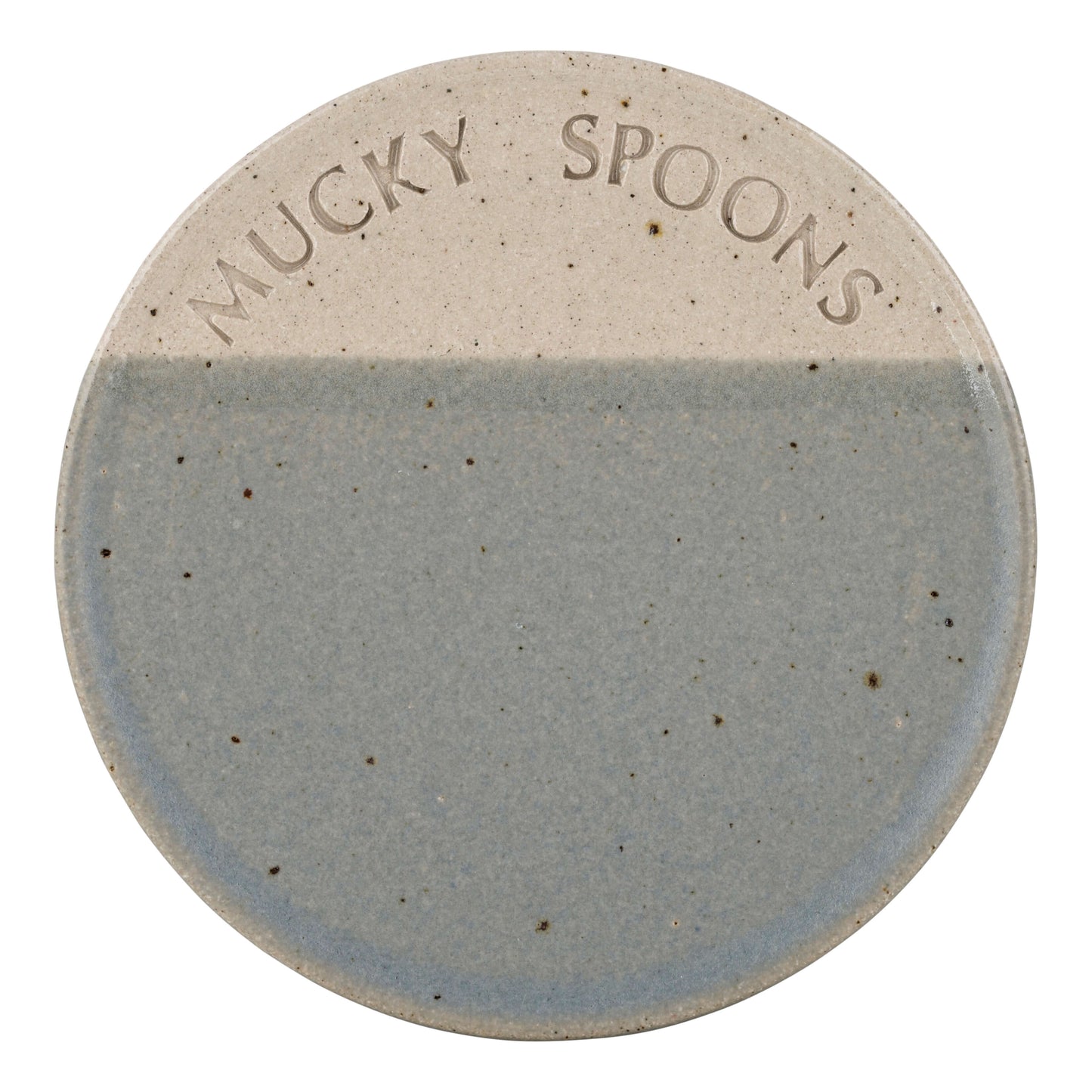 Ceramics Mucky Spoon Rest (4 colour options) homeware shops bristol gift shops bristol The Village Pottery